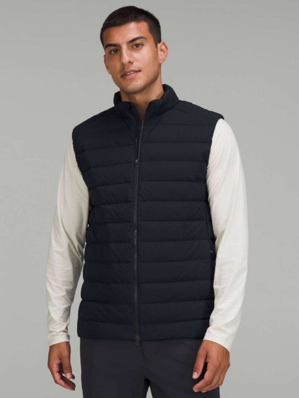 Lululemon Navigation 700-Down-Fill Vest- Navy- Small